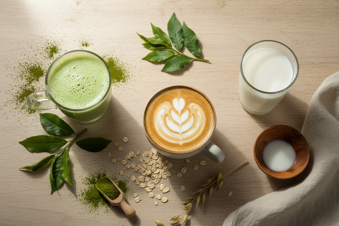 Oat Milk vs. Lactose-Free Milk: The “Healthy” Matcha Milk Myth